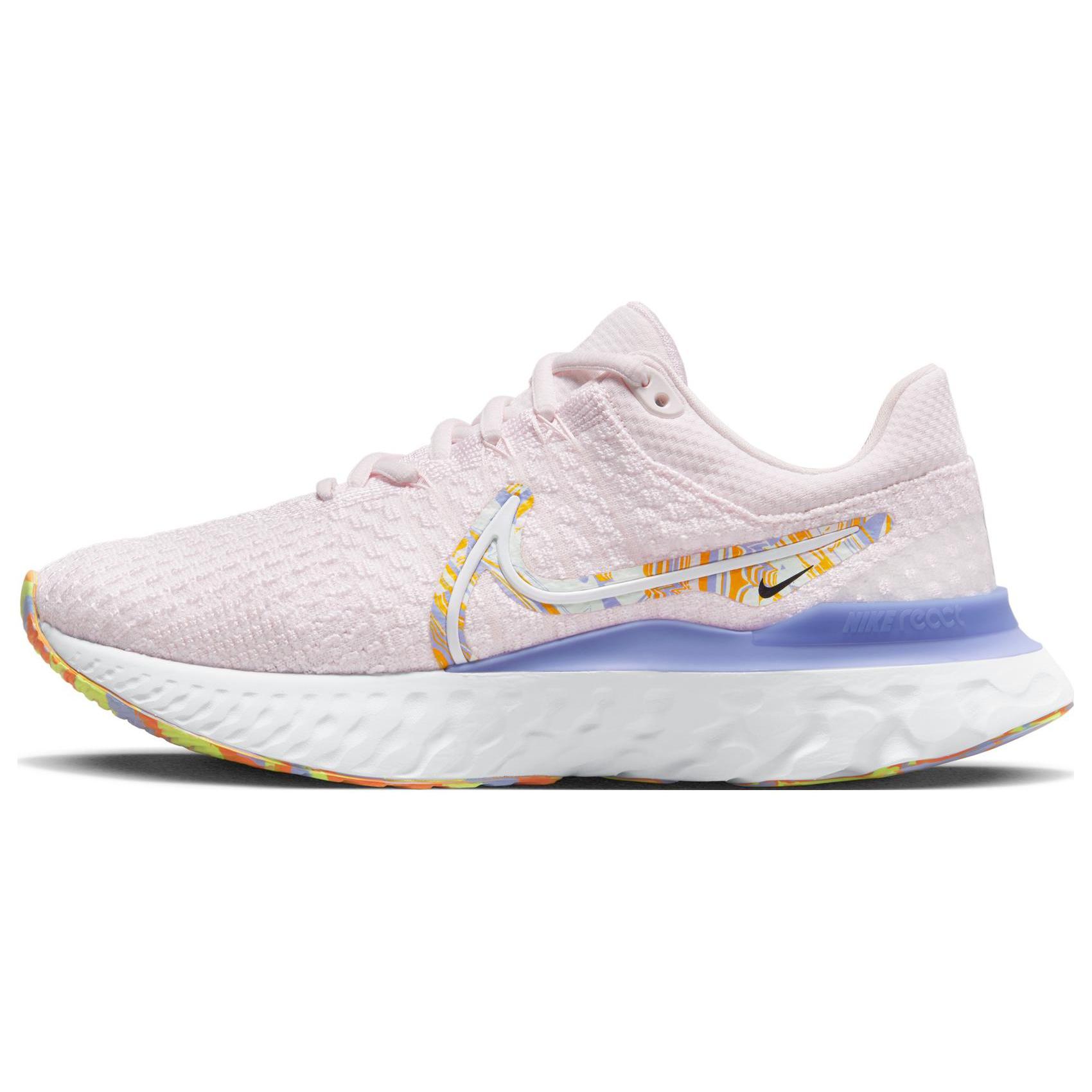 

Новые женские кроссовки Nike React Infinity Run Flyknit Светло-розовый Фиолетовый DO9477-600 36