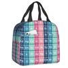Science Chemistry Pattern Portable Lunch Box for Chemical Lab Tech Thermal Cooler Food Insulated Lunch Bag Kids School Children