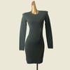 Italian Brand Accessible Luxury round Neck Cut Out Silm Bodycon Dress Foreign Trade Original Order Skirt