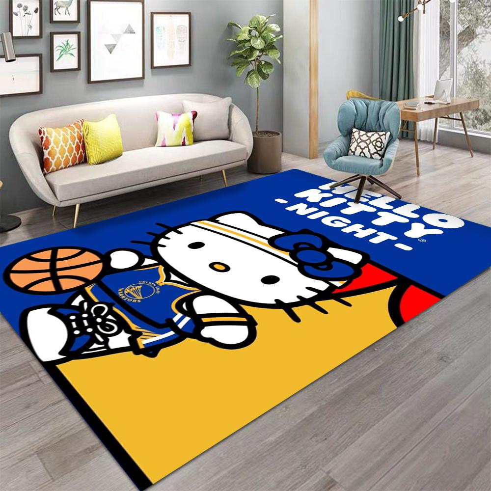Basketball Court Carpet Boy's Room Area Rug for Living Room Home Sofa Table Crawling Carpet Anti Slip Floor Mat