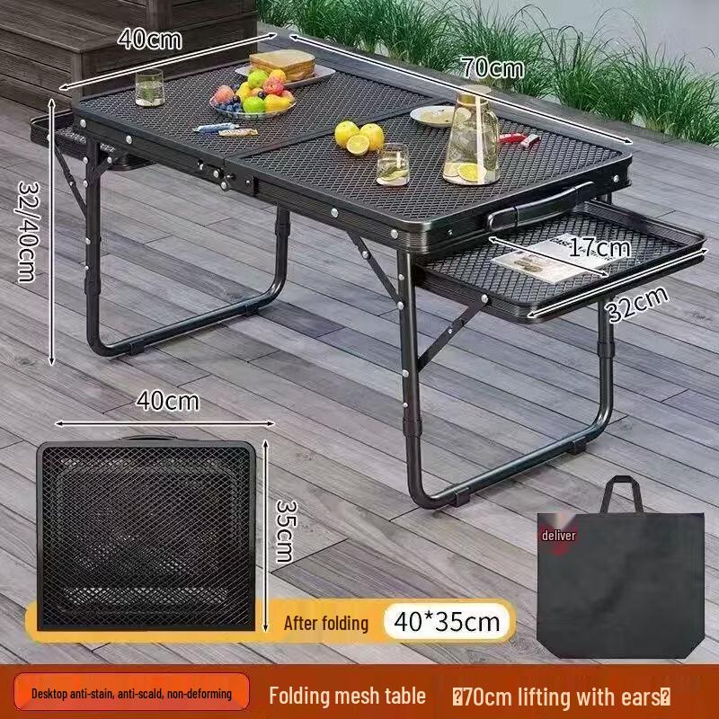 ZISIZ Outdoor Folding Camping Table