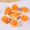 100/200Pcs Artificial Rose Flowers Heads 4cm Foam Fake Flowers For Home Room Decor Outdoor Garden Party Bride Wedding Decoration