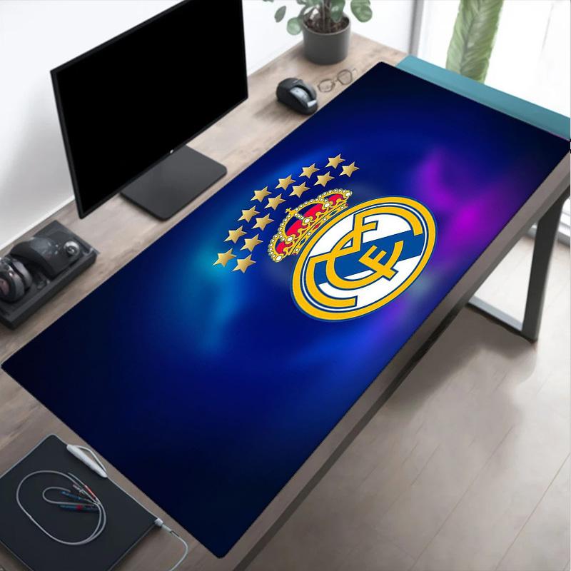 Real Madrid Crest Mouse pad Mouse pad, Gaming Mouse Pad, keyboard pad, Desk Decor for computer notebook Fan Gift Birthday Gift