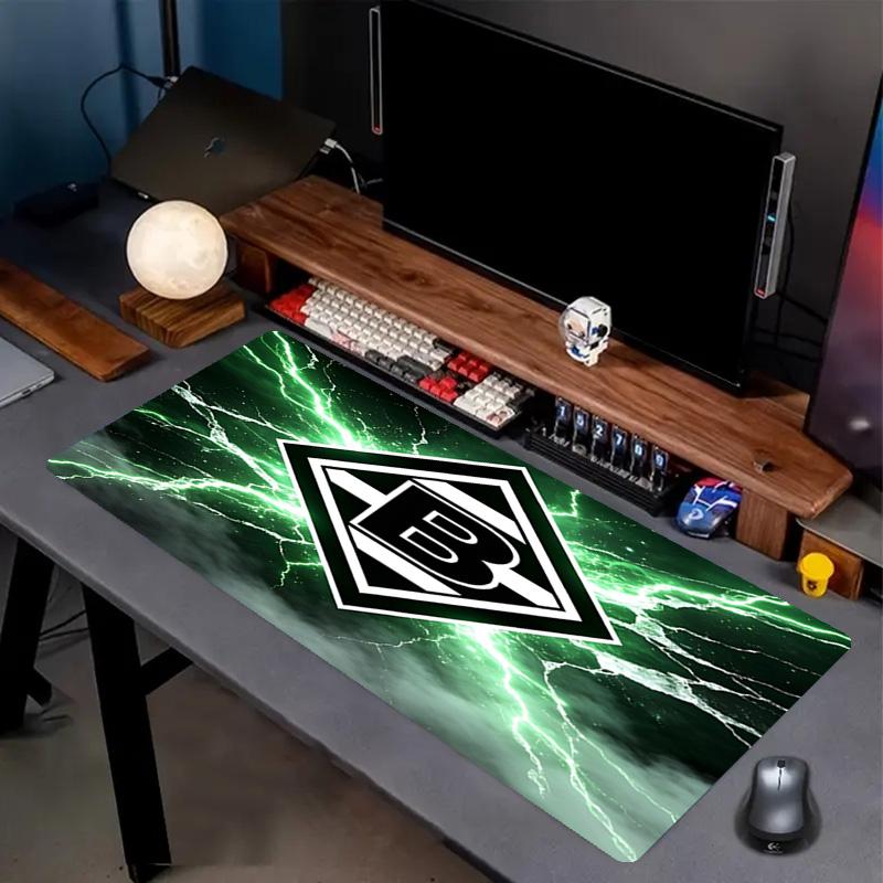 Borussia Monchengladbach Print Mouse Pad, Anti‑Slip Desktop keyboard Mat, for PC Laptop Gaming Working Daily Use, Cool Festival Surprise Gift