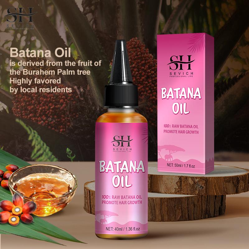100% Pure Natural Batana Oil Sevich Hair Growth Oil For Men Butter Hair Mask From Honduras Hair Loss Treatment Black Men Women