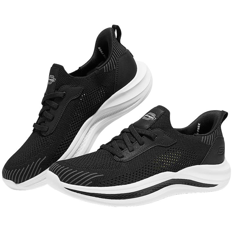 Мужские дышащие слипоны Skechers для ходьбы и бега 42.5