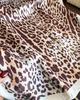 Leopard Print Polyester Scarf Women Fashion Sunscreen Neck Scarf