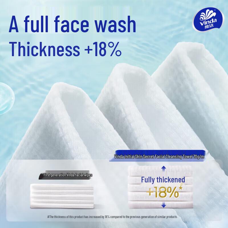 Vinda Thickened Disposable Facial Cleansing Towels