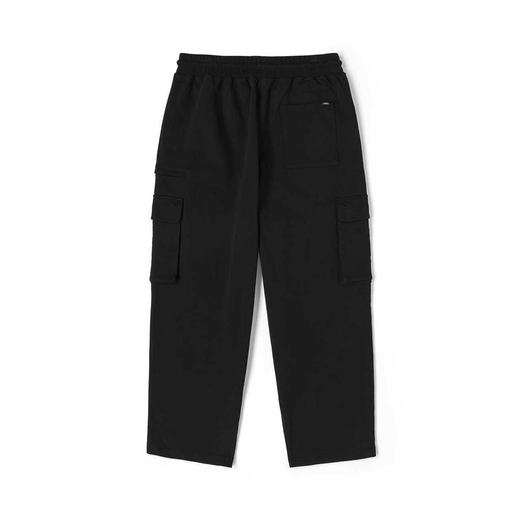 Vans SS24 Year Of The Dragon Series Solid Color Drawstring Pocket Casual Pants Unisex Pants Black VN000GPABLK
