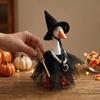 Wizard Hat Tulle Skirt Halloween Witch Goose Outfit Halloween Goose Decor Kit  Yard Decoration