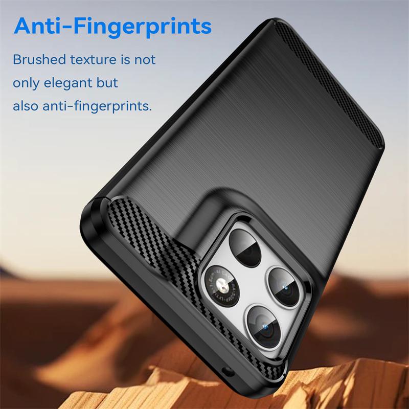 For Cover Motorola Moto G67 Power Case For Moto G67 G57 Power Anti-knock Silicone Carbon Fiber Back Case For Moto G67 Power Case