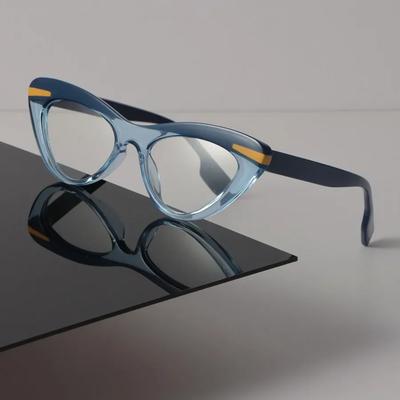 Luxury Cat Eye Frame Eyeglass Women Men Minimalist Transparent Glasses Cool Clear Lens Frame Glasses Oculos