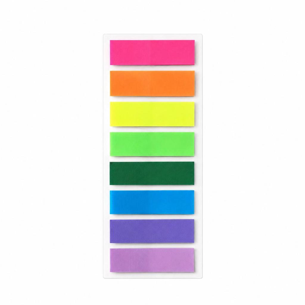 Waterproof Writable Sticky Note Labels - Portable Index & Memo Stickers