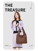 Korean Style Large Capacity Bucket Tote: Versatile Crossbody Shoulder Bag for Women - Autumn/Winter 2025