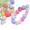 20/50gram Random Mixed Acrylic Beads Loose Beads for DIY Bracelet Necklace Phone Chain Jewelry Making Accessories