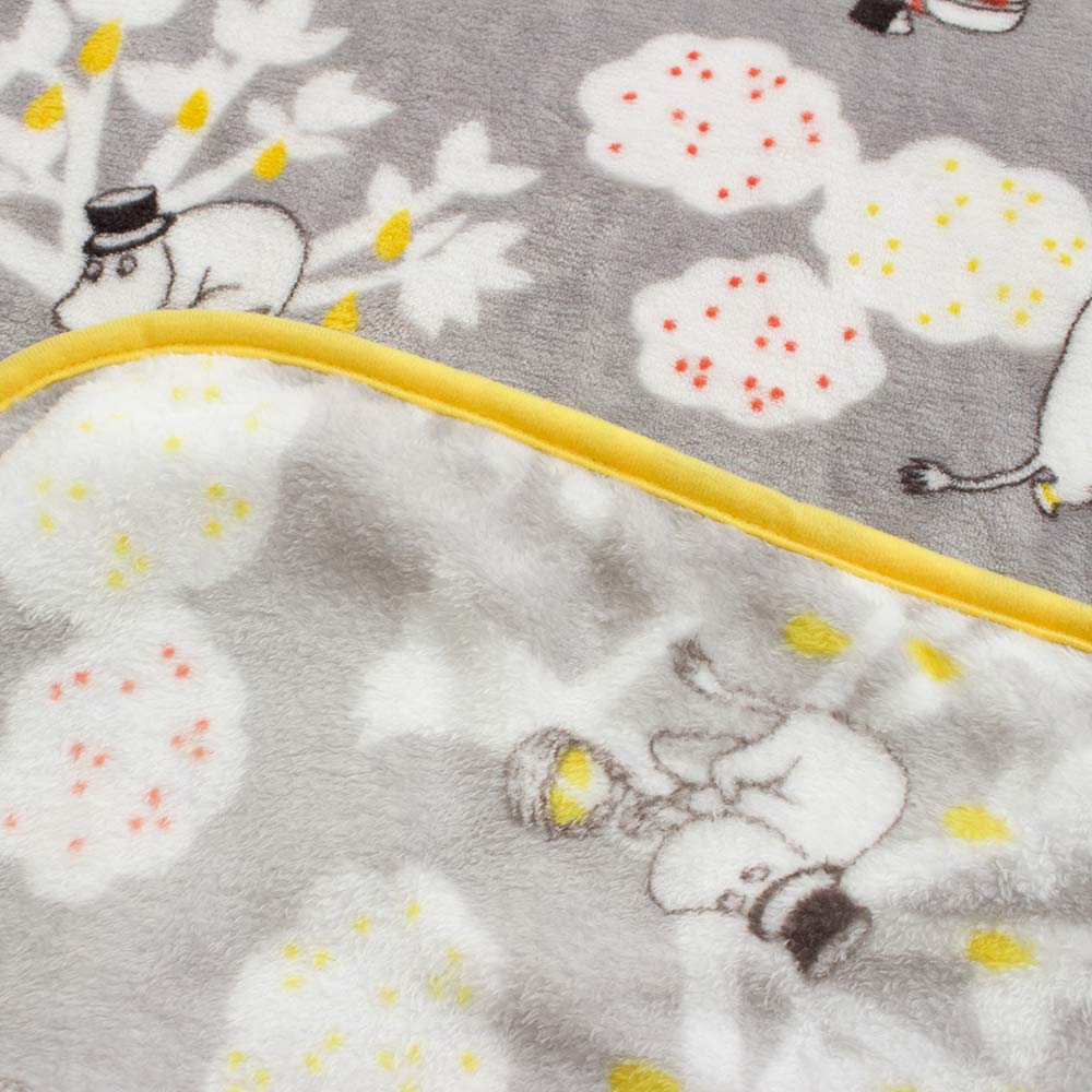 Moomin Baby Fluffy Blanket for Baby Blanket, Washable, Swaddle, Throw,