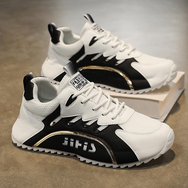 

Summer men s shoes new breathable mesh shoes men s trend versatile soft-soled sports shoes casual dad trendy shoes 44