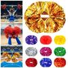 Colorful Flower Ball 30cm*37cm Cheerleading Pom Poms Holding Cheering Ball Cheerleading