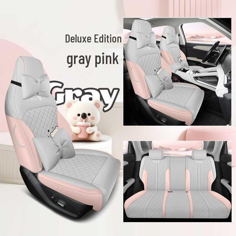 BYD Yuan UP All-Season Leather Car Seat Cover - Full Coverage & Breathable