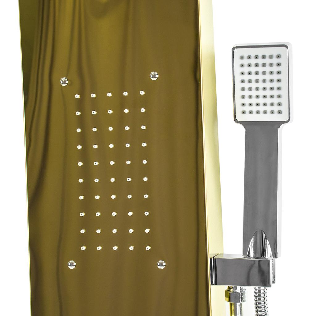 GOLD Duschpaneel Armatur