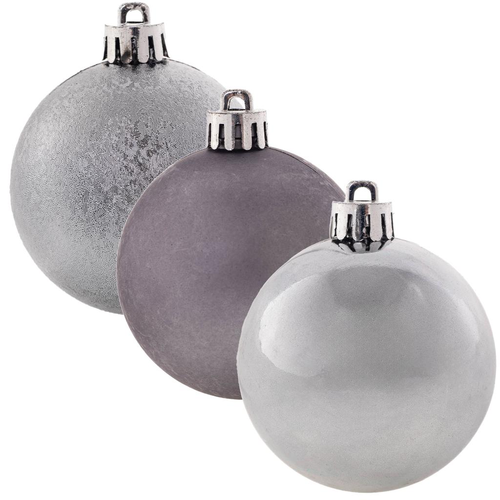 Weihnachtskugeln Unzerbrechlich Christbaumkugel Weihnachtsdekorationen Set 30x