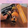 Adorable Demon Slayer Anime Figurine Metal Keychain Cute Car Key Accessory
