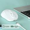 Wireless Gaming 2.4Ghz Bluetooth Mouse Dual Mode Rechargeable Type-C Mouse Silent Ergonomic Mice For Pc Laptop E-Sports Gamer