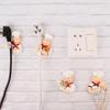 Cartoon Power Cord Storage Rack Chef Plug Hook Strong Adhesive Hook Creative Plug Finishing Bracket Power Cord Storage Rack
