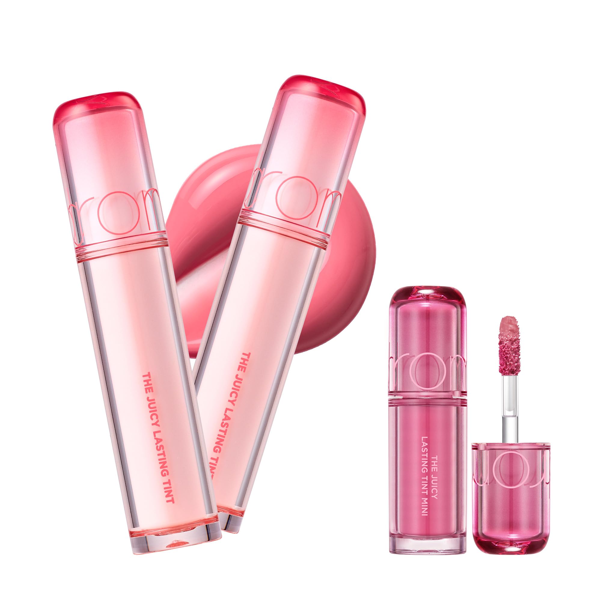 

The Juicy Lasting Highly Korean блеск для губ pull lip Персик Peach Me 2шт 01 Летний инжир [rom&nd] Тинт, пигментированный, стойкий, косметика, помада, глянцевый,