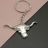 Bull Head Keychain Pendant - Popular Accessories Collection