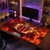 OGC Nice FC Theme Pattern Mouse Pad, Soccer Logo Design XXL Gaming Desk Mat Non-Slip Computer Mouse Pad