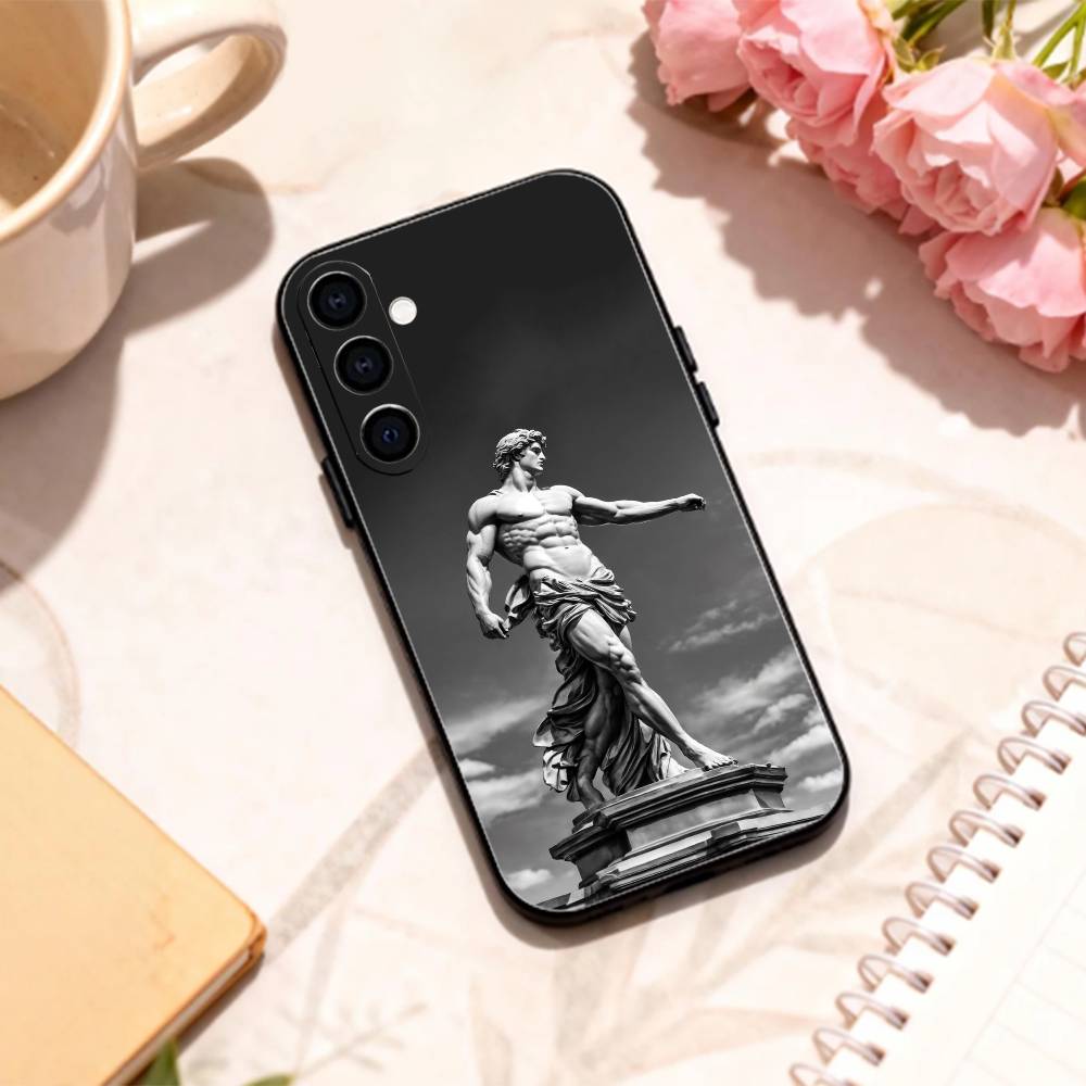 A-Ancient G-Greek S-Sculpture phone Case For Samsung Galaxy A73,A72,A71,A70,A53,A52,A51,Others Soft Black Shell