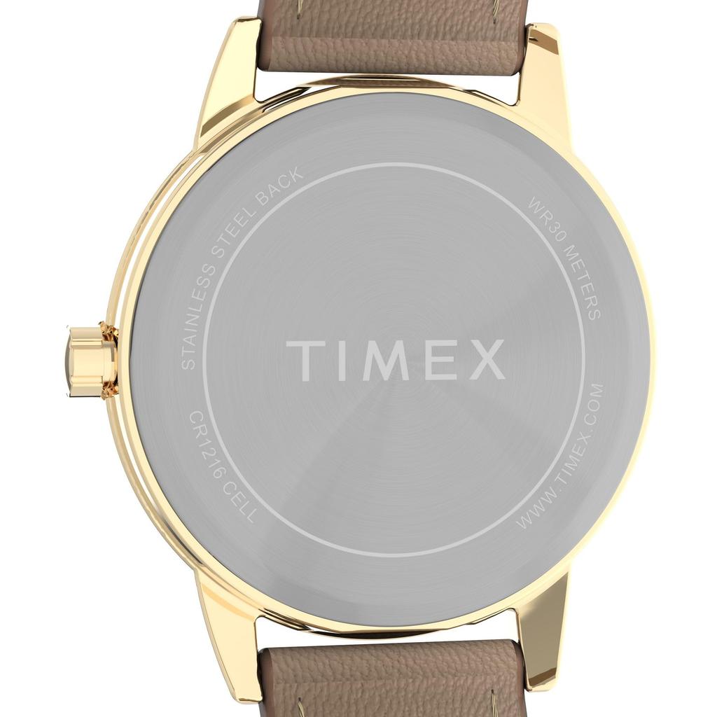 TIMEX EasyReader Women's Watch, Quartz Movement, 3 ATM Water Resistance, Mineral Glass, White Dial, TW2W32400 [Authentic]