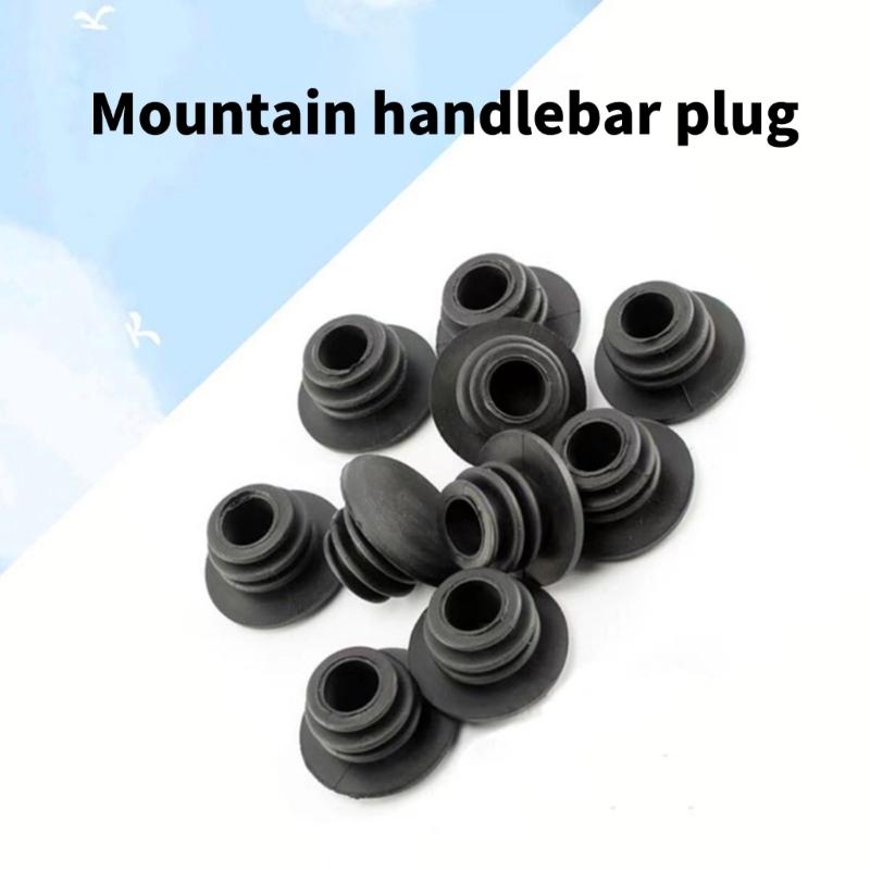 20Pcs Mountain Bike Handle End Covers Bicycles Handlebar Grip Plug Road Bicycles Handle Grip Accessories Enduring