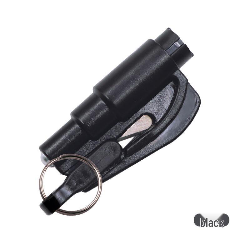 Přenosné mini bezpečnostní kladívko do auta s rozbíječem skla a řezačem bezpečnostních pásů