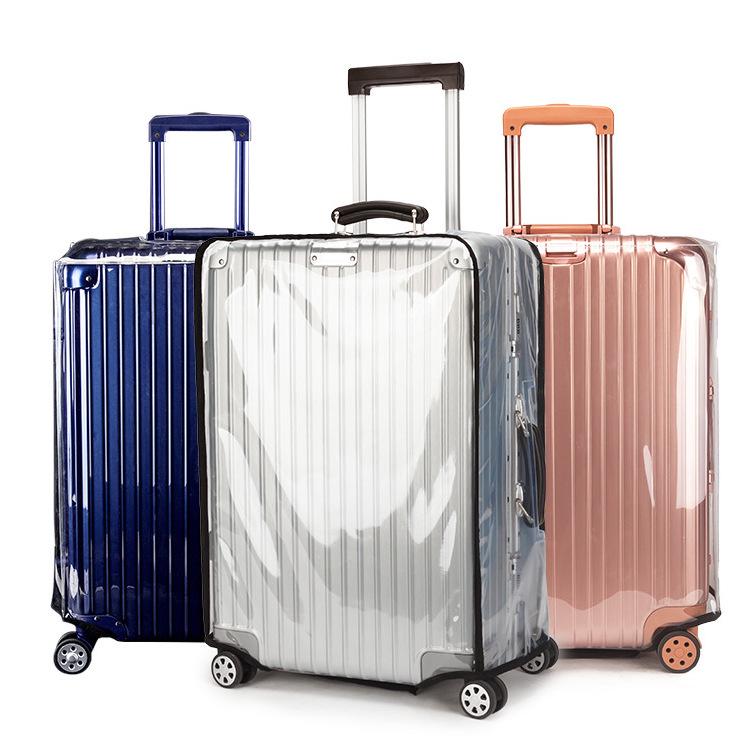 Transparent Dustproof Suitcase Protective Cover for Travel Trolley