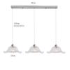 Green Glass Pendant Lamp Retro Drifting Window Bedhead Clothing Store Bar Creative LED Chandelier Home Decor Light Hanging Room