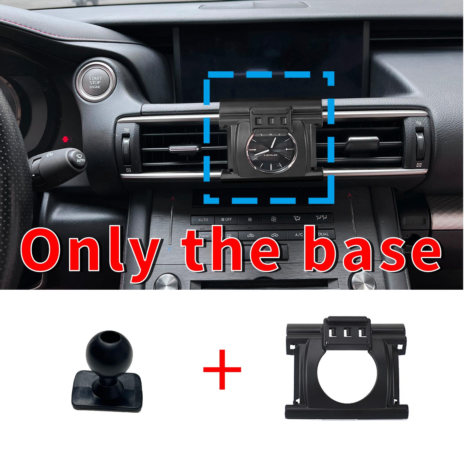 

для Lexus IS250 300 350 200T 2013 2014 2015 2016 2017 2018 2019 Кронштейн для GPS Навигационная подставка Держатель для мобильного телефона в автомобиль