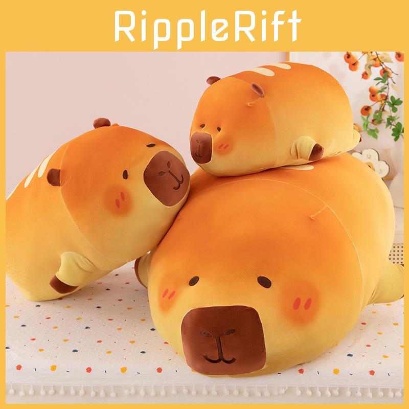 Cute Capybara Plush Toy With Elastic Velvet For Kids Gift And Collectors
