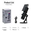 RGB USB Condenser Microphone for Mobile, PC, Live Streaming, Gaming & Recording