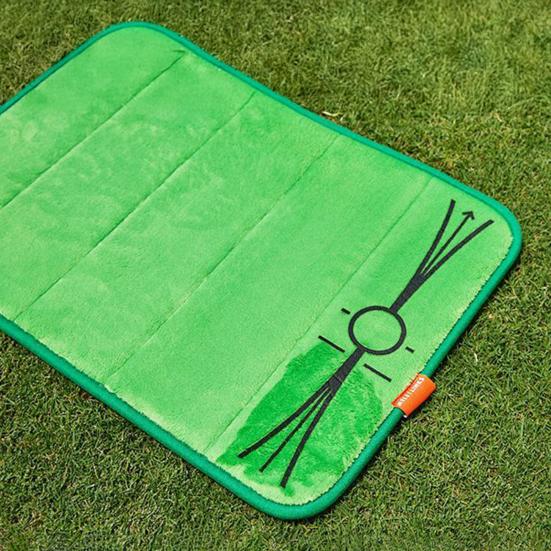 Golf Hitting Mat for Swing Pathway Feedback Indoor Outdoor Golf Practice Mat for Training Chipping Golf Accessories for Men Dad Husband