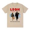 Leon Movie The Professional Vintage T-shirt Classic Film Cotton Men T Shirt New Tee Tshirt Womens Tops