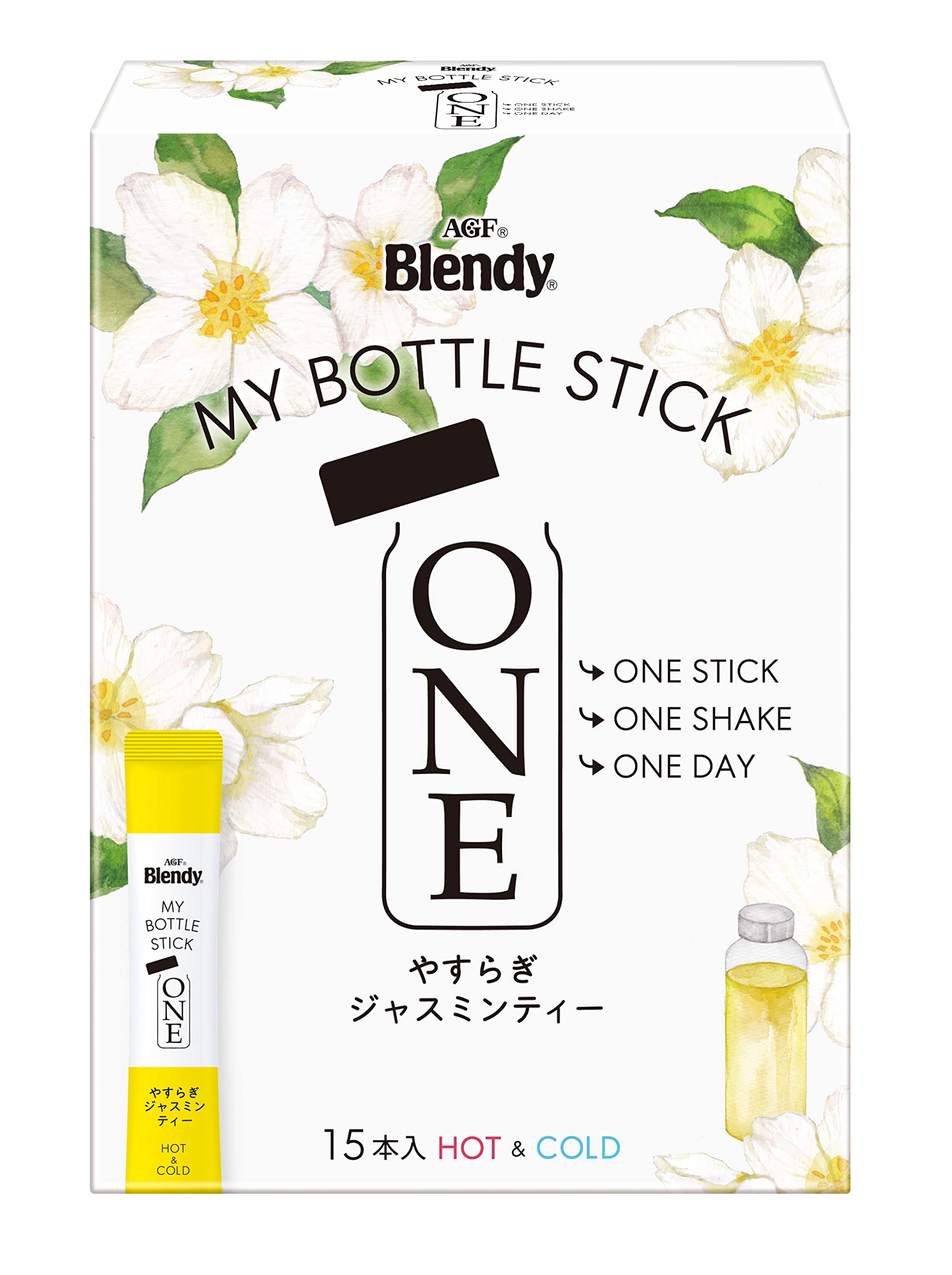 

AGF Blendy My Bottle Stick One Peaceful Jasmine Tea 15 бутылок [Чай с жасмином] [Для бутылок с водой]
