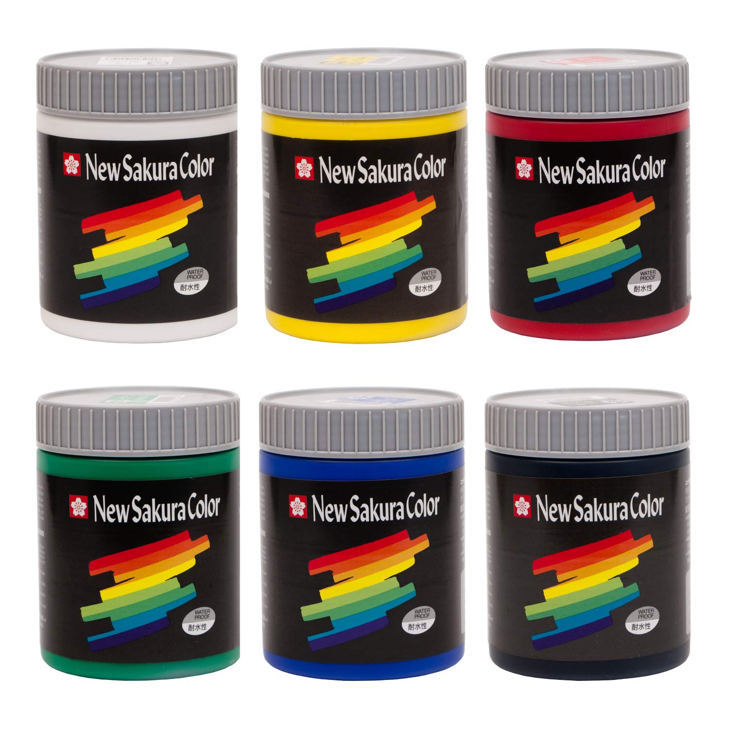

Sakura Crepas Paint Acrylic Poster Color 600ml 6 Colors A Set ETPW6A