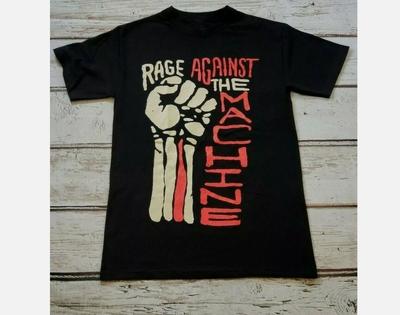 Rage Against The Machine Band Hand Omhoog T-shirt Volledige Maat S-5XL Unisex T-shirt