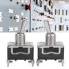 20pcs BERM LED Light Rocker Toggle Switch On‑Off 2 Gears 2Pin 15A 250VAC BEM1021