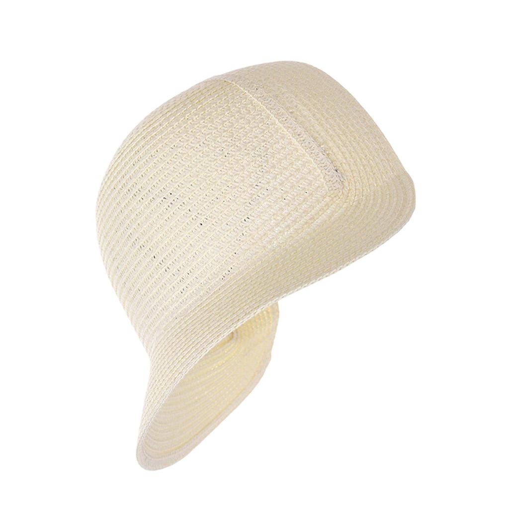 Victorian Bonnet Hat Base Craft Kits Tea Party Straw Hat for Crafting Project Bridal Church Event Costume Accessories