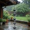 Japanese Style Rain Chain for Gutters 7 Cups Eaves Water Drainage Chain  Landscape