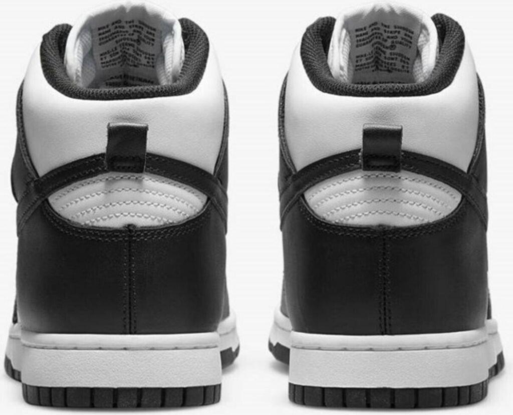 Кроссовки Nike Dunk High Retro white/black