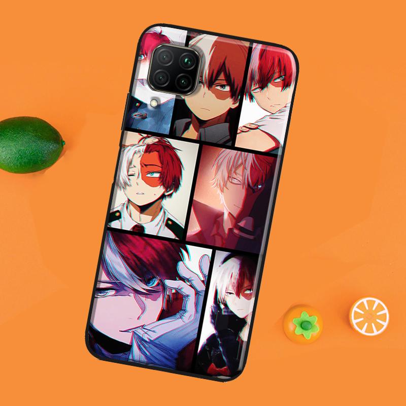 Anime Shoto Todoroki Phone Case For Huawei P40 Lite P20 P30 Pro Nova 5T P Smart Z 2019 2021 Honor 50 10i 8X 9X